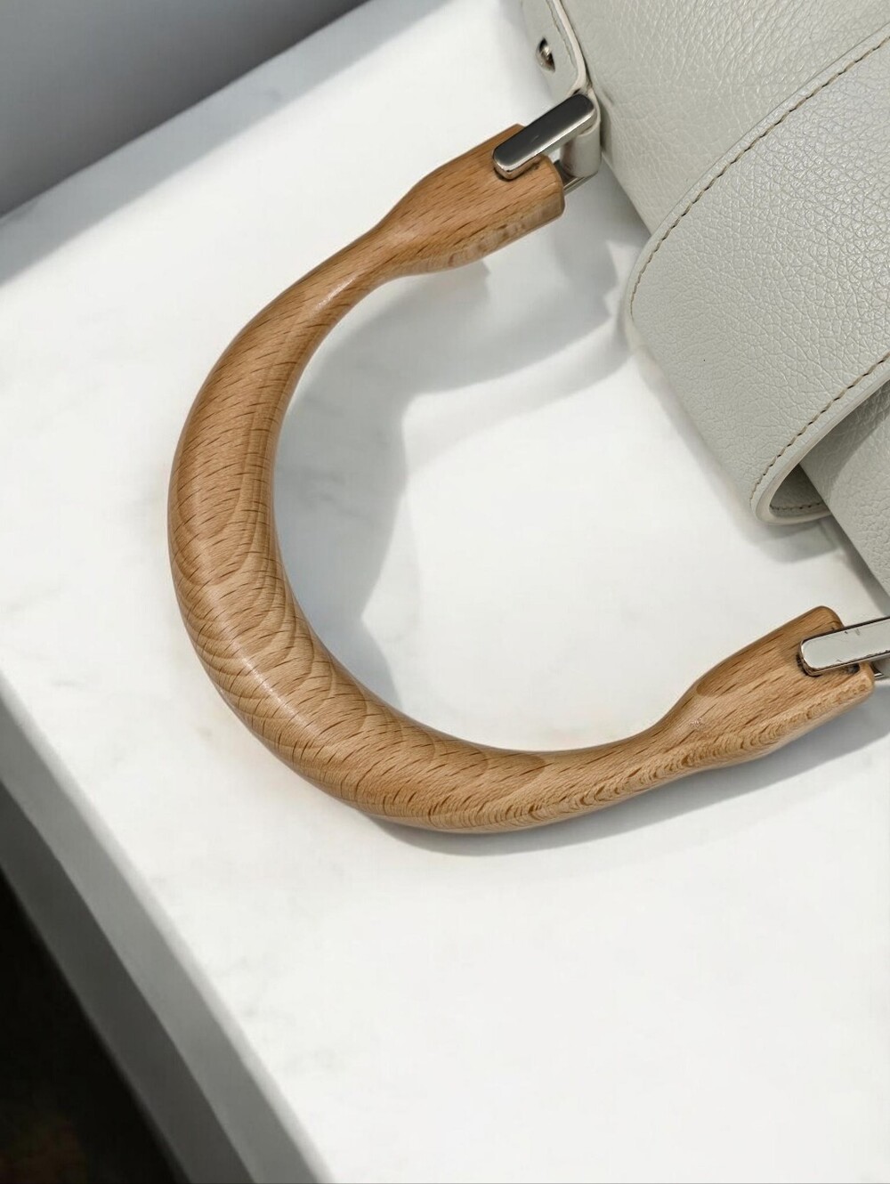 Goyard Saigon Mini Souple White Top Handle Crossbody Bag Full Set - Picture 4 of 16